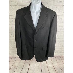 VTG Roberto Villini Giannetti Performance Wool 3 Button Blazer Jacket Men’s 40R